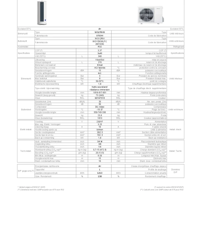 TF_SANI WS270VW-WO12RIX